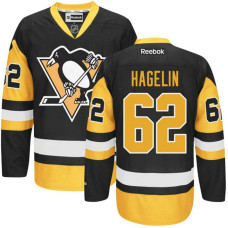 Carl Hagelin #62 Black Premier Alternate Jersey