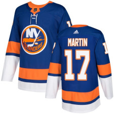 #17 Matt Martin Royal Blue Home Authentic Stitched Jersey