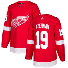 #19 Steve Yzerman Red Home Authentic Stitched Jersey