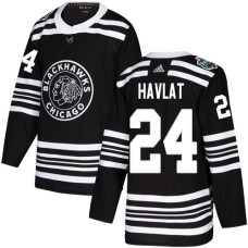 #24 Martin Havlat Black Authentic 2019 Winter Classic Stitched Jersey