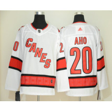 #20 Sebastian Aho White NEW 2019 Stitched Jersey