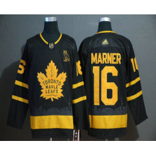 #16 Mitchell Marner Black Golden City Edition Stitched Jersey