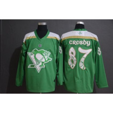 87 Sidney Crosby Green 2019 St. Patrick's Day Jersey