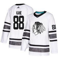 #88 Patrick Kane White Authentic 2019 All-Star Stitched Hockey Jersey