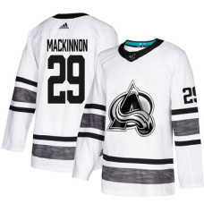 Colorado Avalanche No29 Nathan MacKinnon White 2019 All-Star Stitched Youth Jersey
