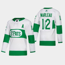 #12 Patrick Marleau St. Pats Road Authentic Player White Jersey