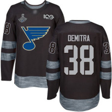 #38 Pavol Demitra Black 1917-2017 100th Anniversary Stanley Cup Champions Stitched Hockey Jersey