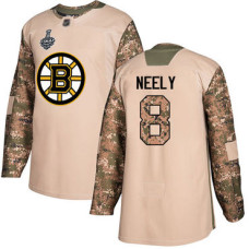 #8 Cam Neely Camo Authentic 2017 Veterans Day 2019 Stanley Cup Final Bound Stitched Hockey Jersey
