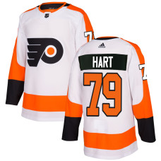 #79 Carter Hart White Authentic Stitched Jersey
