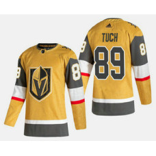 #89 Alex Tuch Gold 2020-21 Alternate Stitched Jersey