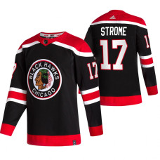 #17 Dylan Strome Black 2020-21 Reverse Retro Alternate Jersey