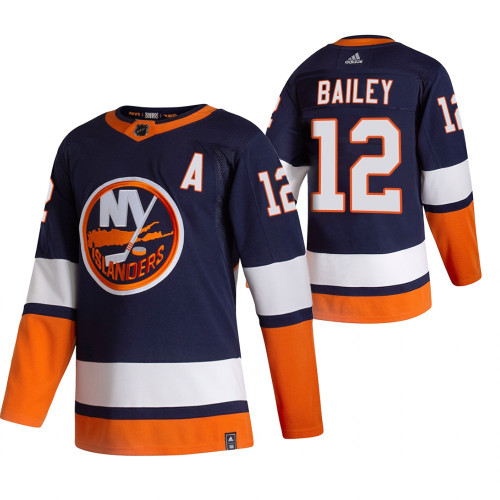 New York Islanders No12 Josh Bailey Blue Alternate Jersey
