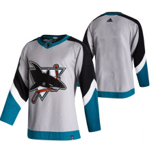 Blank Grey 2020-21 Reverse Retro Alternate Jersey