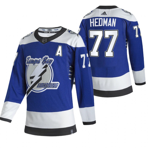 Victor Hedman Tampa Bay Lightning Jersey #77 Purple Fights Cancer