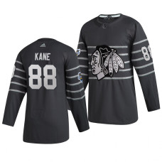 #88 Patrick Kane Gray 2020 All-Star Game Jersey