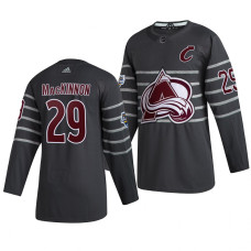 #29 Nathan MacKinnon Gray 2020 All-Star Game Jersey