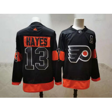 #13 Kevin Hayes Black 2020-21 Stitched Jersey