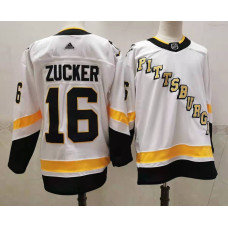 #16 Jason Zucker White 2020-21 Stitched Jersey