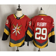 #29 Marc-Andre Fleury Red 2020-21 Alternate Authentic Player Jersey