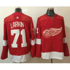 #71 Dylan Larkin Red Home 2017-2018 Hockey Stitched Jersey