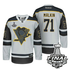 Evgeni Malkin #71 Gray 2016 Stanley Cup Finals Jersey