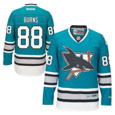 Brent Burns #88 Teal Green 25th Anniversary Jersey