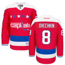 Alex Ovechkin #8 Red Alternate Jersey