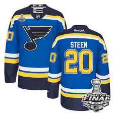 Alexander Steen #20 Blue 2016 Stanley Cup Jersey