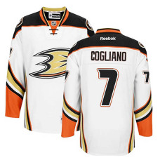 Andrew Cogliano #7 White Away Jersey