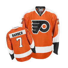 Bill Barber #7 Orange Home Jersey