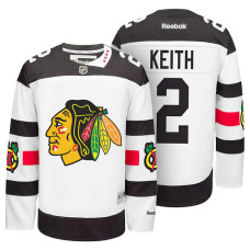 Duncan Keith #2 White 2016 Stadium Series Jersey