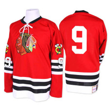 Bobby Hull #9 Red 1960-61 Throwback Jersey