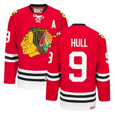 Bobby Hull #9 Red Throwback Jersey