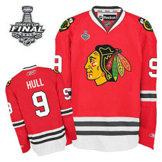 Bobby Hull #9 Red 2015 Stanley Cup Home Jersey