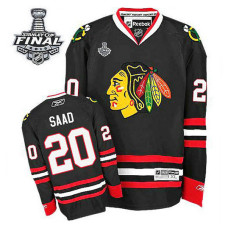 Brandon Saad #20 Black 2015 Stanley Cup Alternate Jersey