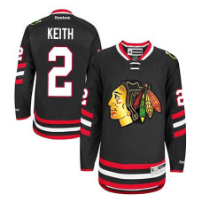 Duncan Keith #2 Black 2014 Stadium Series Jersey