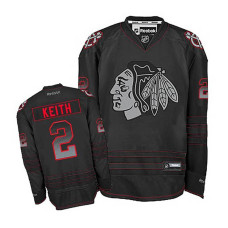 Duncan Keith #2 Black Jersey