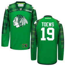 Jonathan Toews #19 Green St. Patrick's Day Jersey