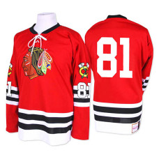 Marian Hossa #81 Red 1960-61 Throwback Jersey