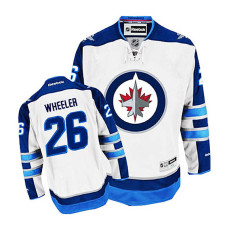 Blake Wheeler #26 White Away Jersey