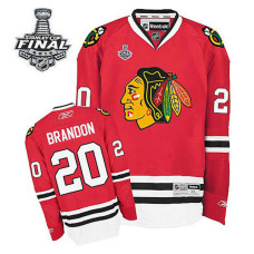 Brandon Saad #20 Red 2015 Stanley Cup Home Jersey