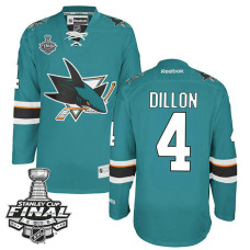 Brenden Dillon #4 Teal 2016 Stanley Cup Home Champions Jersey