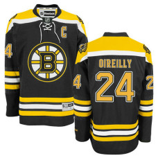 Terry O'Reilly #24 Black Home Premier Jersey