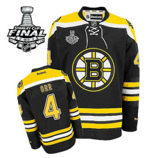 Bobby Orr #4 Black 2013 Stanley Cup Home Jersey