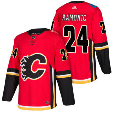 #24 Travis Hamonic Red 2018 New Season Player Home Jersey