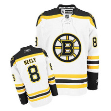 Cam Neely #8 White Away Jersey