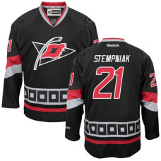 #21 Lee Stempniak Black Hockey Alternate Premier Jersey