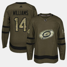 #14 Camo Salute To Service Justin Williams Jersey