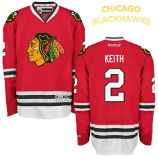 #2 Duncan Keith Red Home Premier Jersey