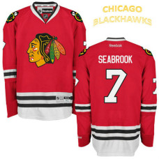 #7 Brent Seabrook Red Home Premier Jersey